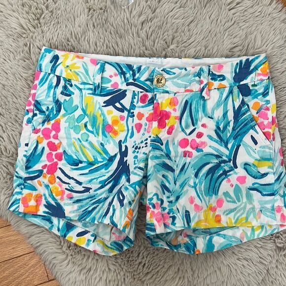 Lilly Pulitzer The Callahan shorts 5” inseam 00 - Picture 1 of 5